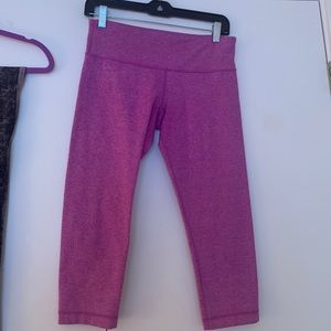 Lululemon wunder under crop 8